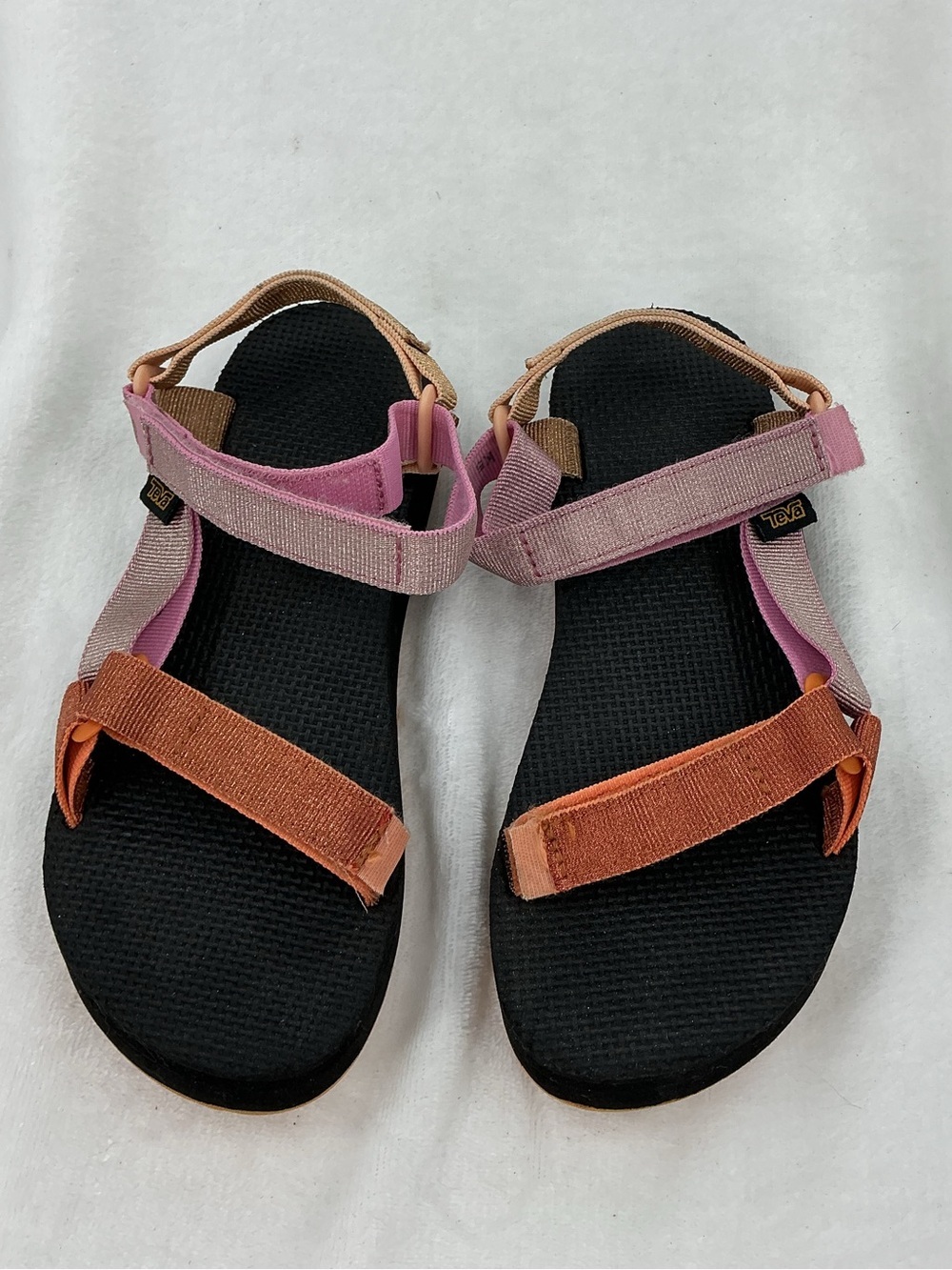 Teva Women's Pink and Orange Sport Sandals b58